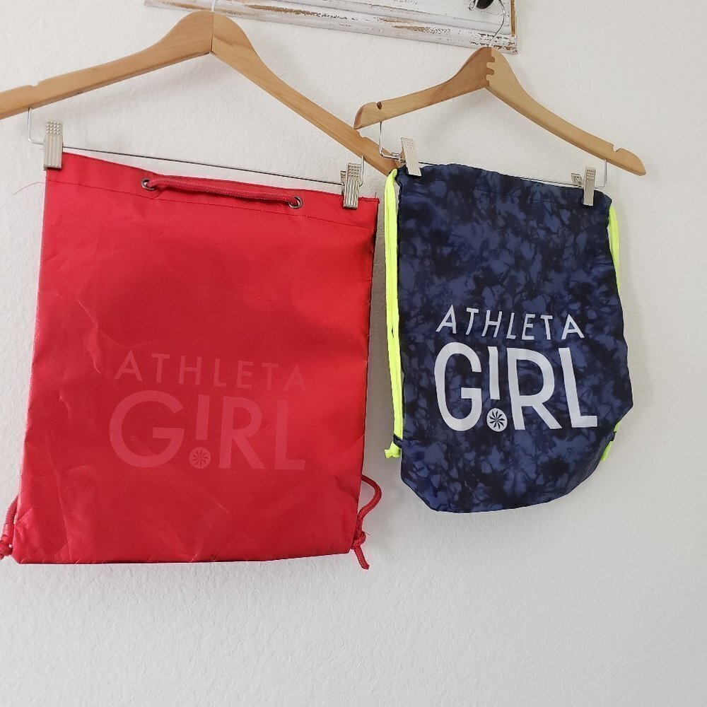 Athleta Girl String Small Backpacks 15.5" x 13.5" (set of 2)